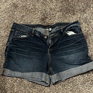 Jean shorts size 14